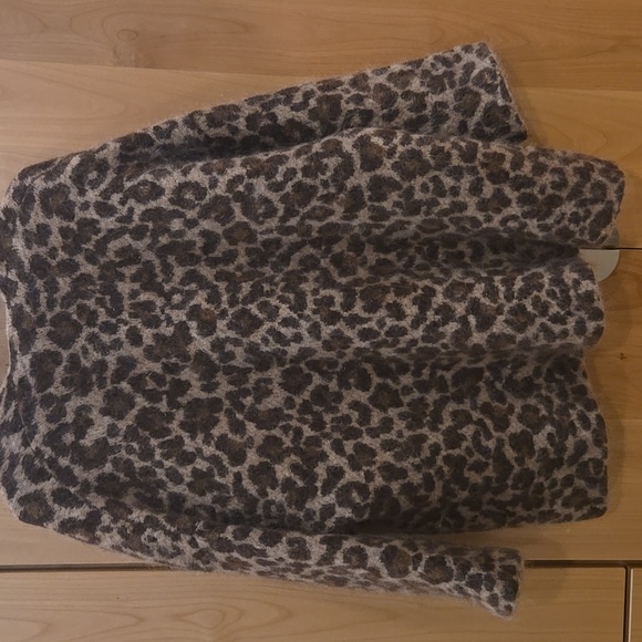 Sezane Oscar Leopard Print Jacket, Quiet Luxury, French, Statement, GUC, OS - Picture 3 of 11